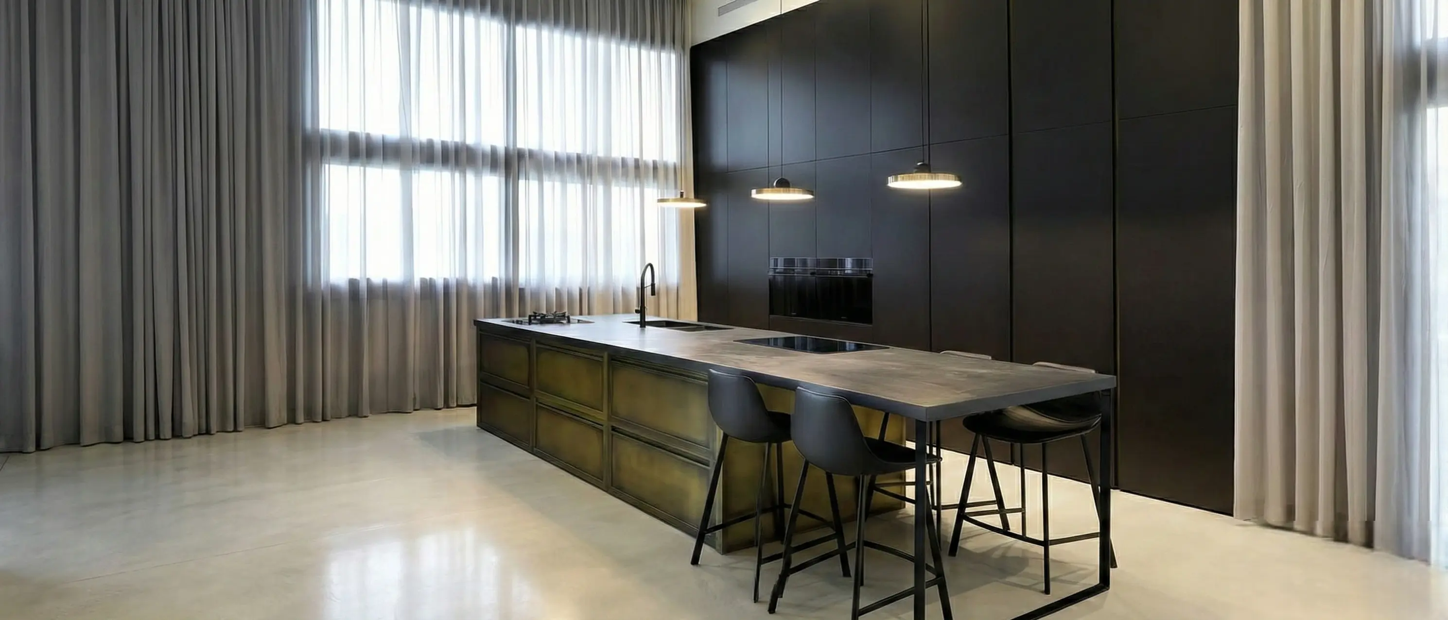 Island2 aged french brass