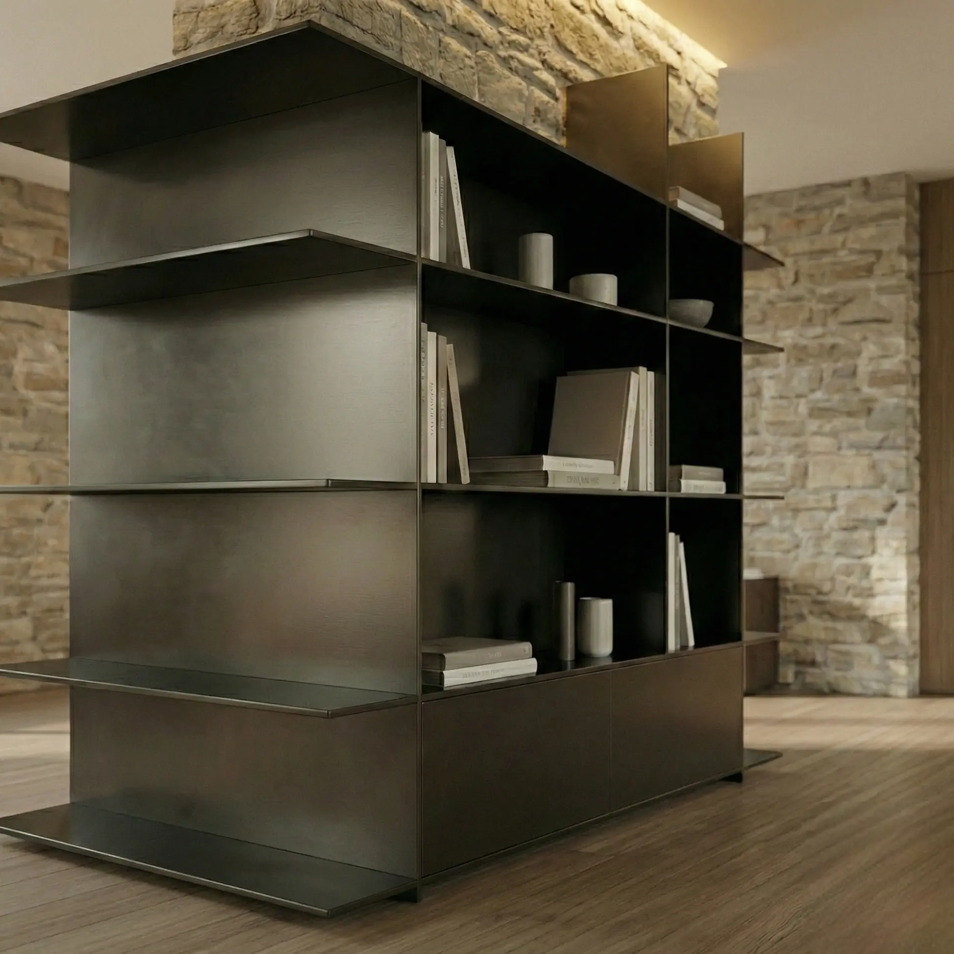 Designed Metal Bookcases